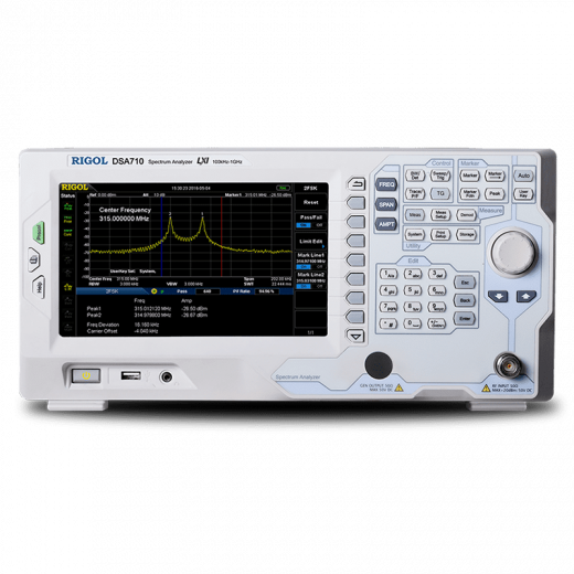 Rigol DSA705 Анализатор спектра от 100 кГц до 500 МГц