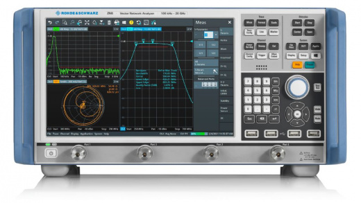 R&S ZNB8 Векторный анализатор цепей (4 порта) с 3 опциями - фронтально