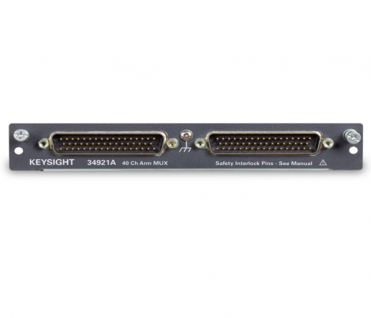 Keysight 34921A 40-канальный мультиплексор якоря для 34980A
