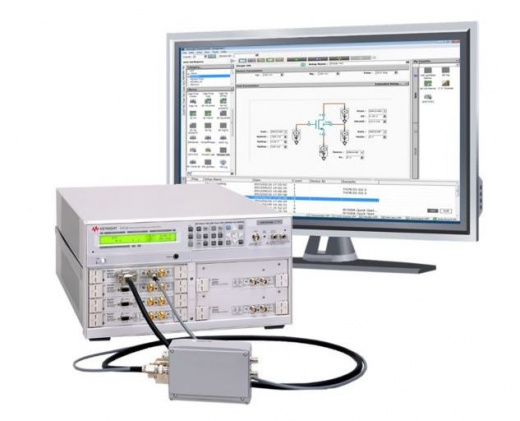 E5270B Precision IV Прецизионный измерительный центральный блок 8-слотовый