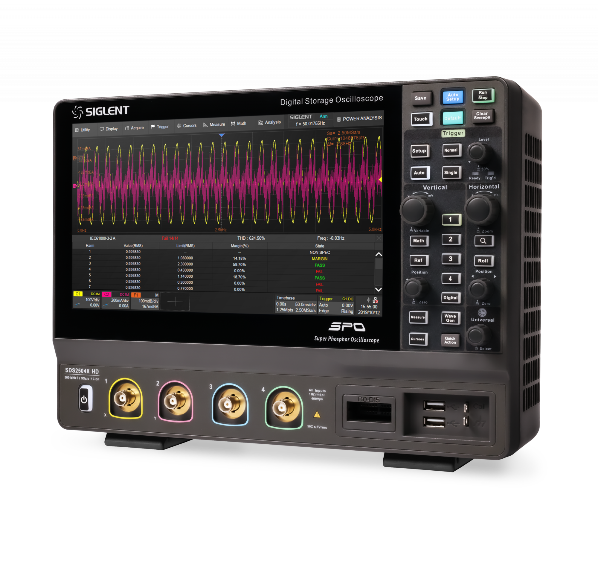 SIGLENT SDS2354X HD Осциллограф цифровой запоминающий