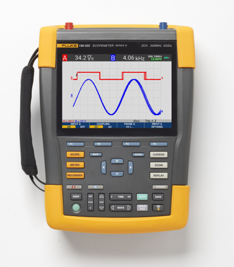 Fluke Осциллограф-мультиметр FLUKE 190-202/S III-серии