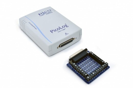 Pico Даталоггер PicoLog 1216+TB с клеммной колодкой - Основное изображение