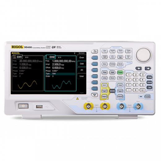 Rigol DG4202 Генератор сигналов произвольной формы 200 МГц
