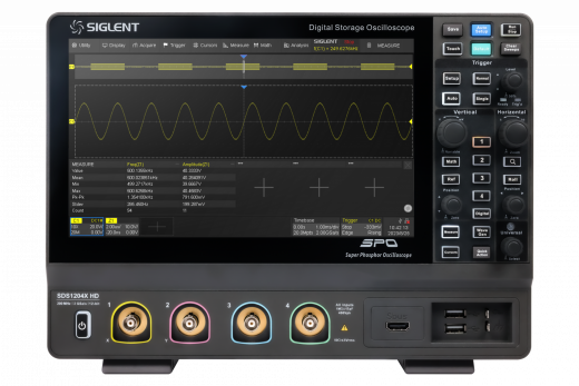 SIGLENT SDS1202X HD Осциллограф цифровой запоминающий