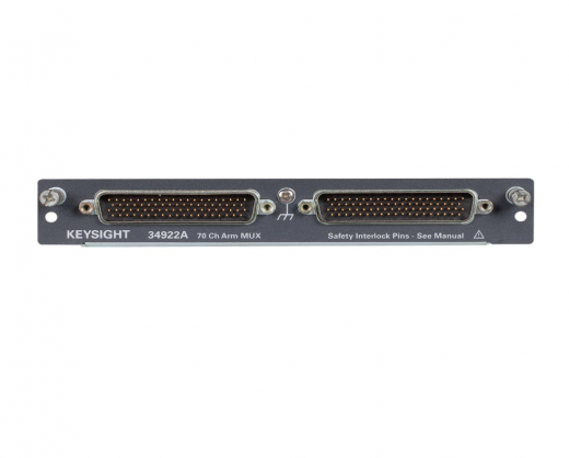 Keysight 34922A 70-канальный арматурный мультиплексор для 34980A