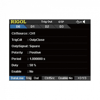Rigol DIGITALIO-DP800 Опция запуска цифрового интерфейса I/O