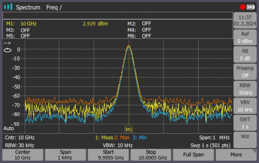ПО СК4М-14 Портативный анализатор спектра