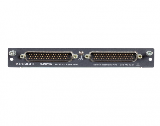 Keysight 34923A 40/80-канальный герконовый мультиплексор для 34980A