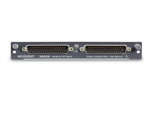 Keysight 34925A 40/80-канальный мультиплексор для 34980A