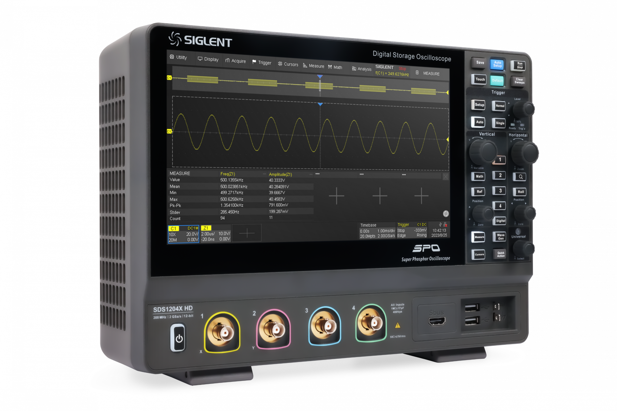 SIGLENT SDS1102X HD Осциллограф цифровой запоминающий