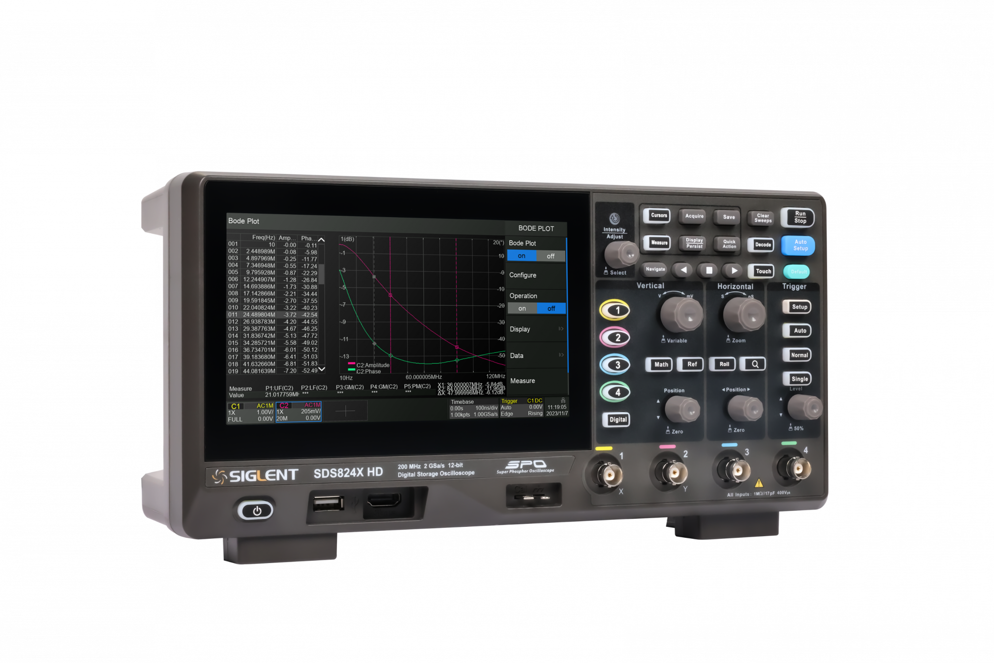 SIGLENT SDS802X HD Осциллограф цифровой запоминающий