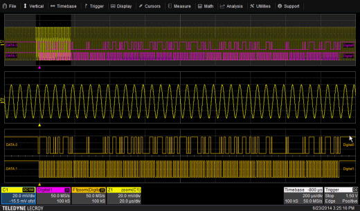 Teledyne LeCroy Опция пробник WS3K-MSO
