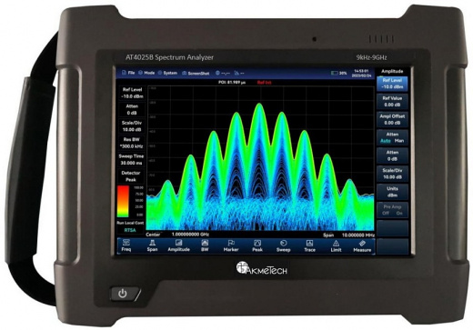 AkmeTech AT4025B Портативный анализатор спектра от 9 кГц до 9 ГГц