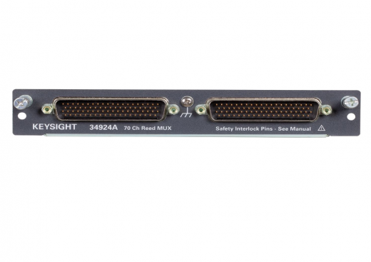 Keysight 34924A 70-канальный герконовый мультиплексор для 34980A