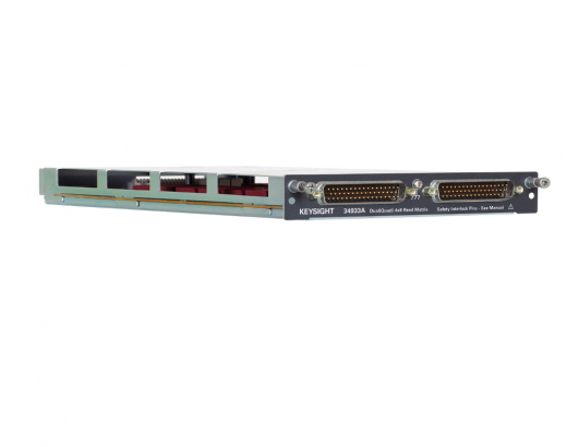 Keysight 34933A Двухканальная/четверная 4x8 герконовая матрица для 34980A