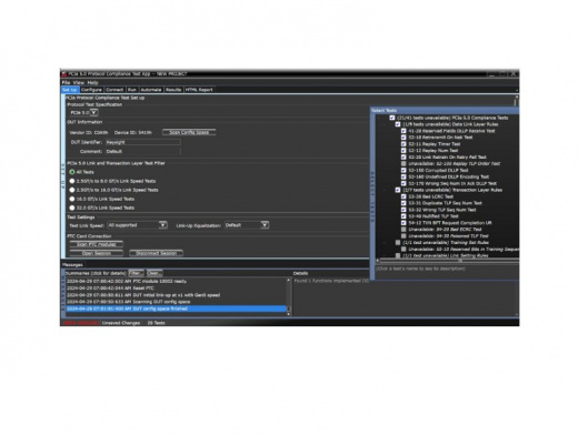 Keysight P5551CTSA Тестовый набор на соответствие PCI Express® 5.0