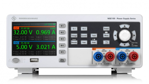 R&S NGE102B Источник питания постоянного тока 32 В, 3 А, 66 Вт